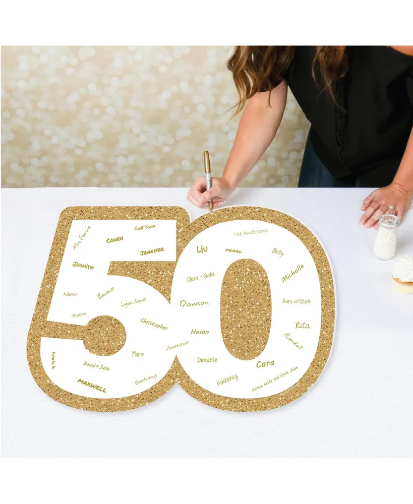 We Still Do - 50th Wedding Anniversary - Guest Book Alternative - Signature Mat
