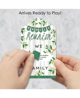 Family Tree Reunion - Party Game Cards - Conversation Starters Pull Tabs - 12 Ct