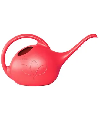 Novelty Indoor Plastic Long Spout Watering Can, Red, 0.5 Gallon