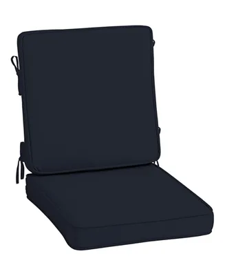 Arden Selections Acrylic Foam Chair Cushion 20In x 20In Navy
