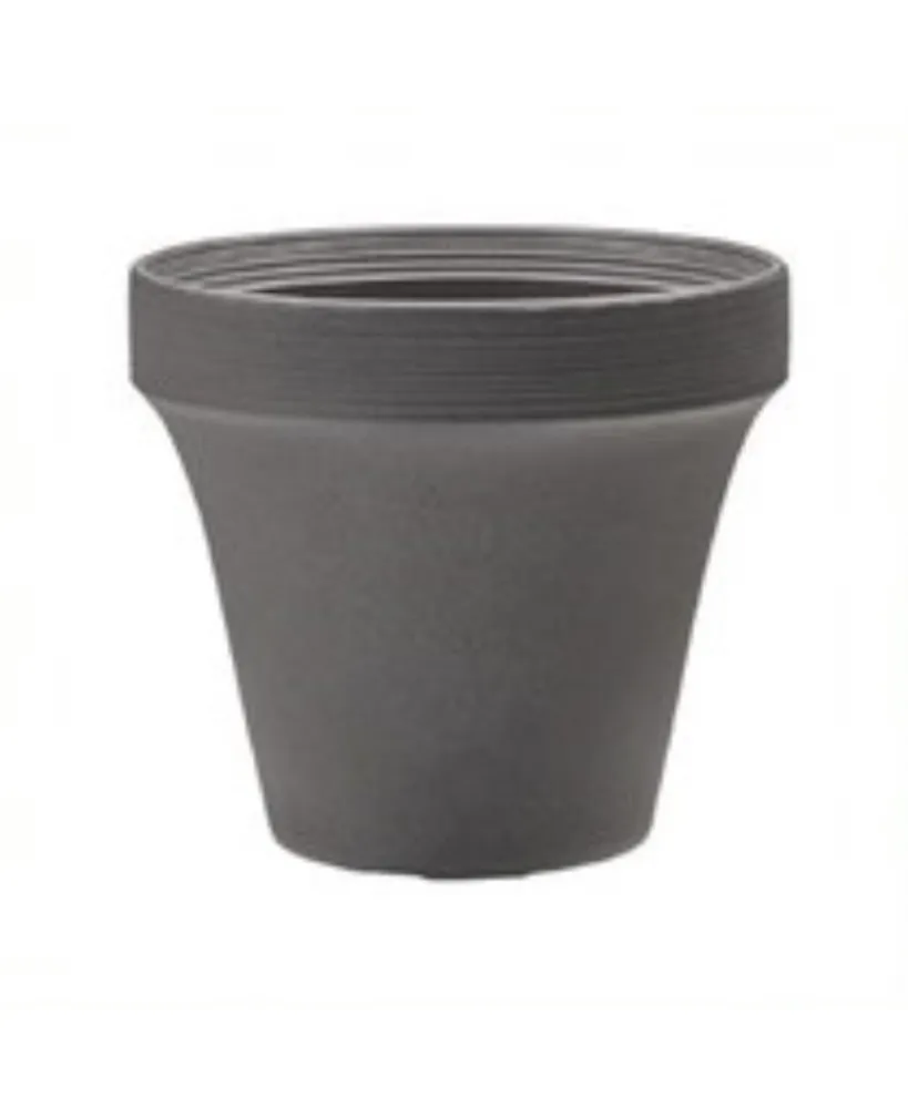 Crescent Garden B08815M193 Ridge Planter Smoke 15 Inch