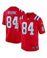 Men's Nike Kendrick Bourne Red New England Patriots Game Jersey