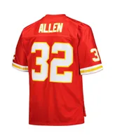 Men's Mitchell & Ness Marcus Allen Red Kansas City Chiefs Big and Tall 1994 Retired Player Replica Jersey