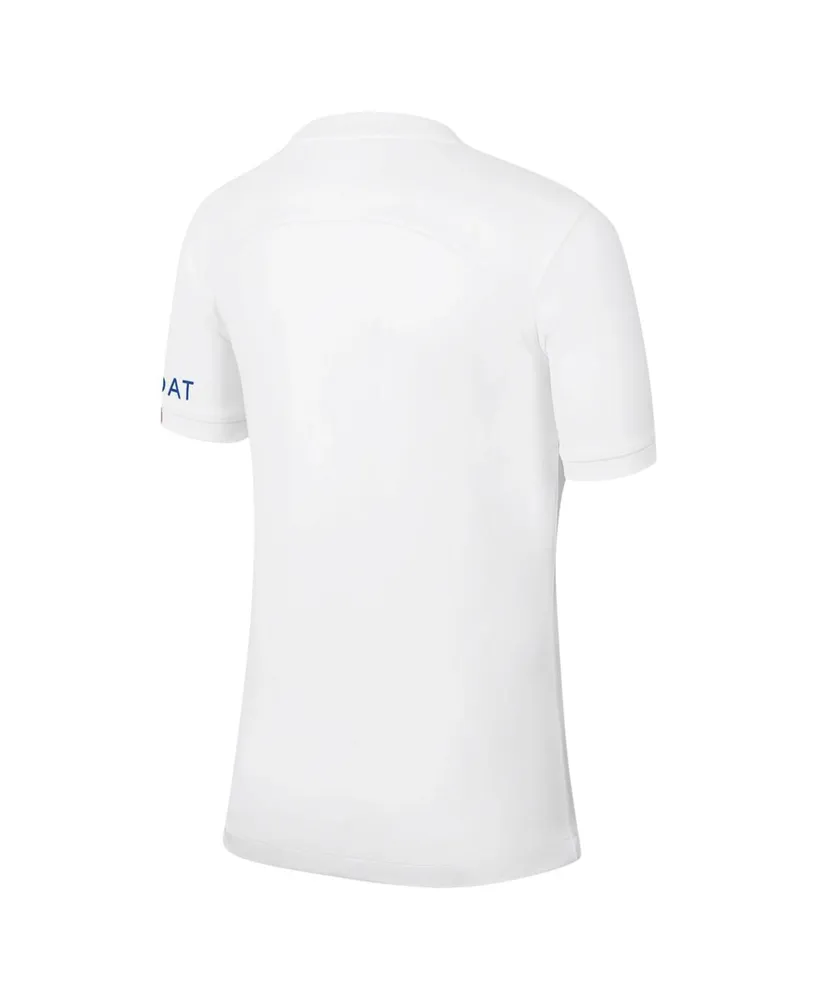 Men's Nike White Paris Saint-Germain 2022/23 Third Breathe Stadium Replica Blank Jersey