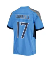 Big Boys Nike Ryan Tannehill Light Blue Tennessee Titans Game Jersey