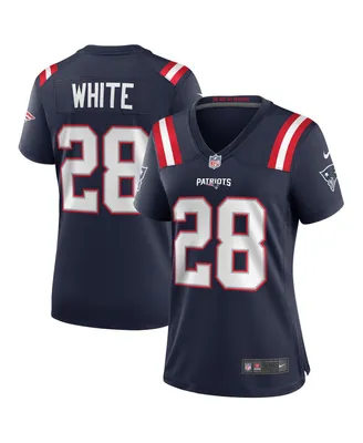 Women's Nike James White Navy New England Patriots Game Jersey
