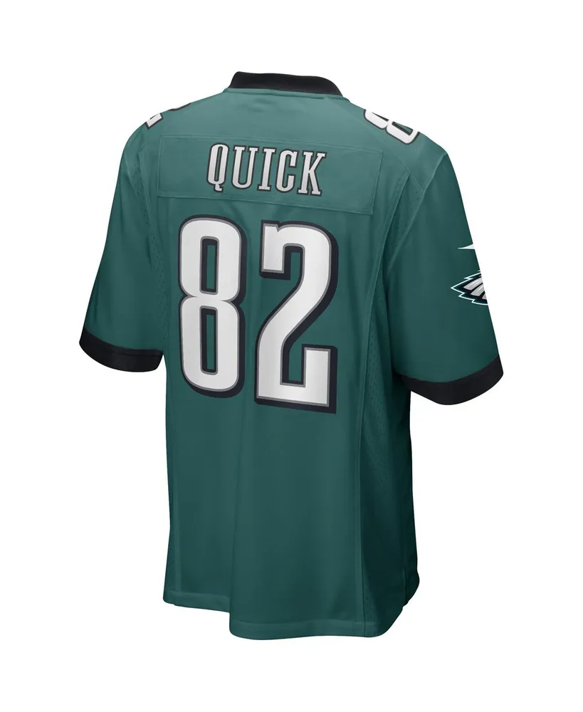 Men's Nike Mike Quick Midnight Green Philadelphia Eagles Game Retired Player Jersey