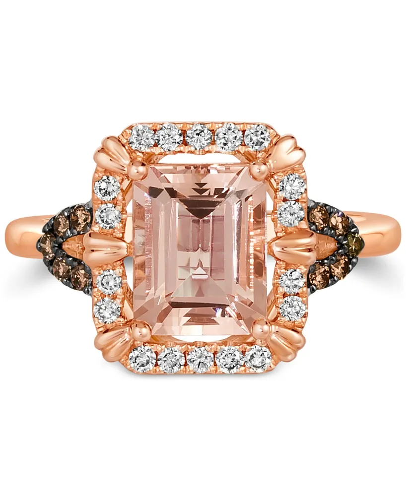 Le Vian Peach Morganite (1-3/4 ct. t.w.) & Diamond (1/3 ct. t.w.) in 14k Rose Gold