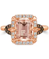 Le Vian Peach Morganite (1-3/4 ct. t.w.) & Diamond (1/3 ct. t.w.) in 14k Rose Gold