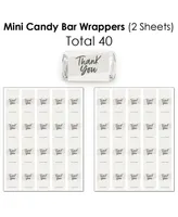 Champagne Elegantly Simple - Guest Party Favors Candy Favor Sticker Kit - 304 Pc