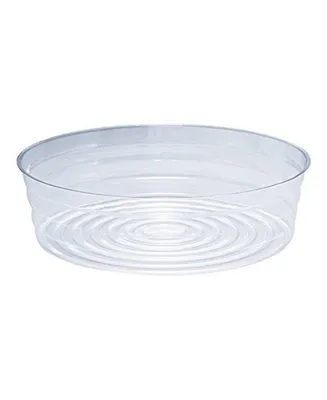 Curtis Wagner Plastic Clear Plastic Pot Saucer, 21in
