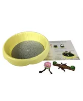 Flower Fairies Secret Garden Planter Kit w/ Teeter Totter & Birdbath