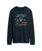 Airwaves Men's Happy Holidays Long Sleeve T-shirt