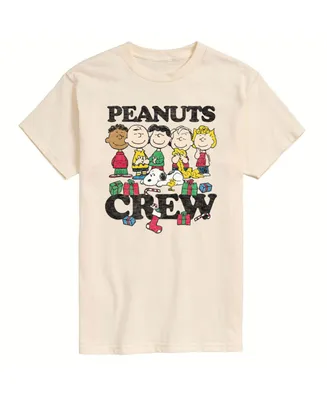 Airwaves Men's Peanuts Crew Short Sleeve T-shirt