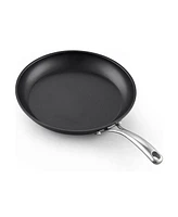 Cooks Standard Frying Omelet Pan Set, 3-Piece Classic Hard Anodized Nonstick 8-Inch/10.5-Inch/12-Inch Saute Skillet Egg Pan, Black