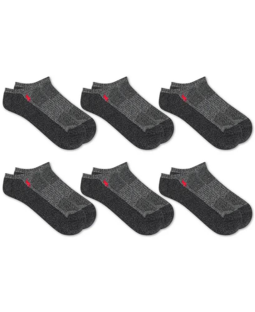 Polo Ralph Lauren Men's 6-Pk. Performance Red Pony Low Cut Socks