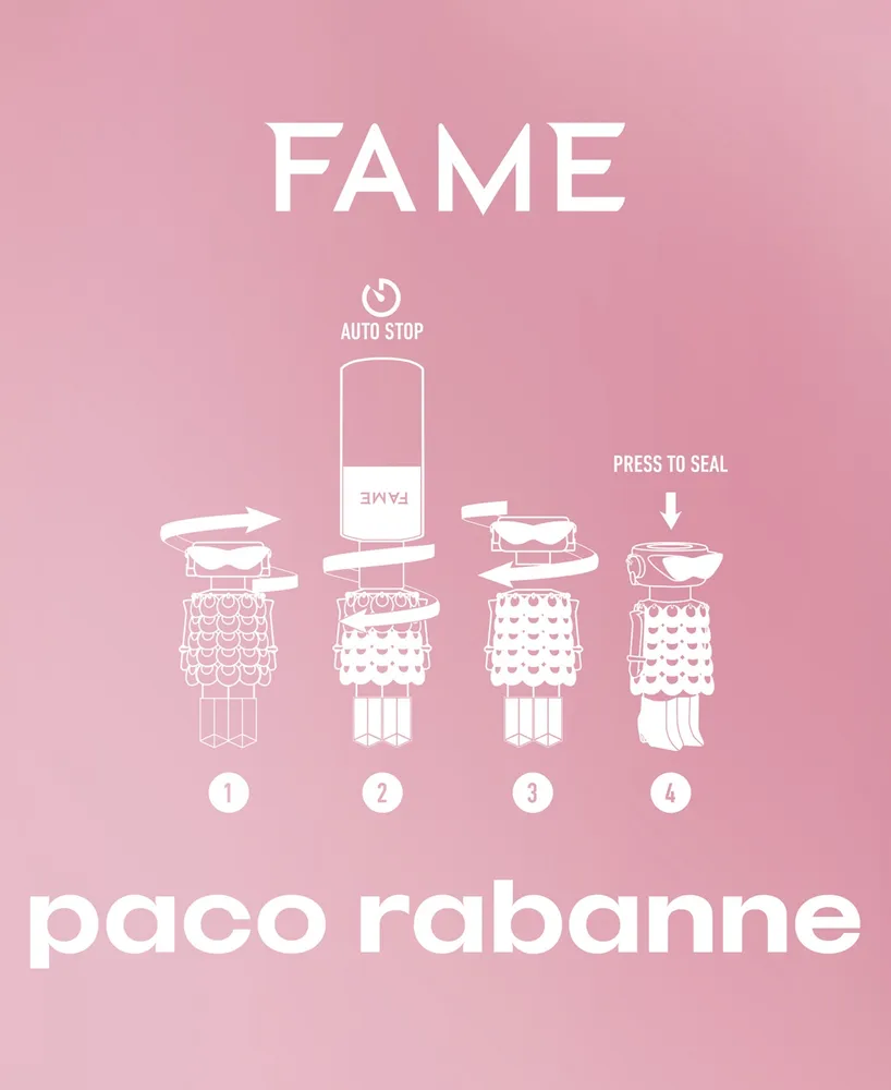 Rabanne Fame Eau de Parfum Refillable Spray, 2.7 oz.