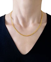 Cuban Link 18" Chain Necklace in 10k Gold