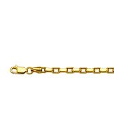 Elongated Box Link 20" Chain Necklace (3mm) in 14k Gold