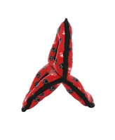 Tuffy Ultimate 3WayRing Red Paw, Dog Toy