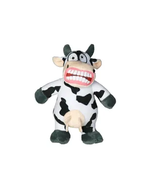 Mighty Jr Angry Animals Mad Cow, Dog Toy