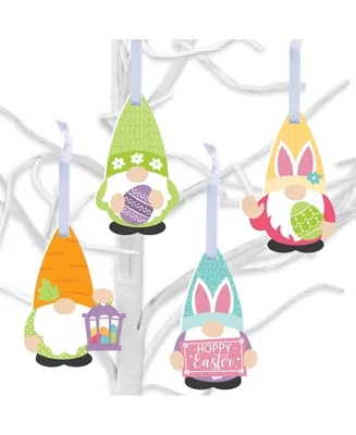 Easter Gnomes - Spring Bunny Decorations - Tree Ornaments - Set of 12