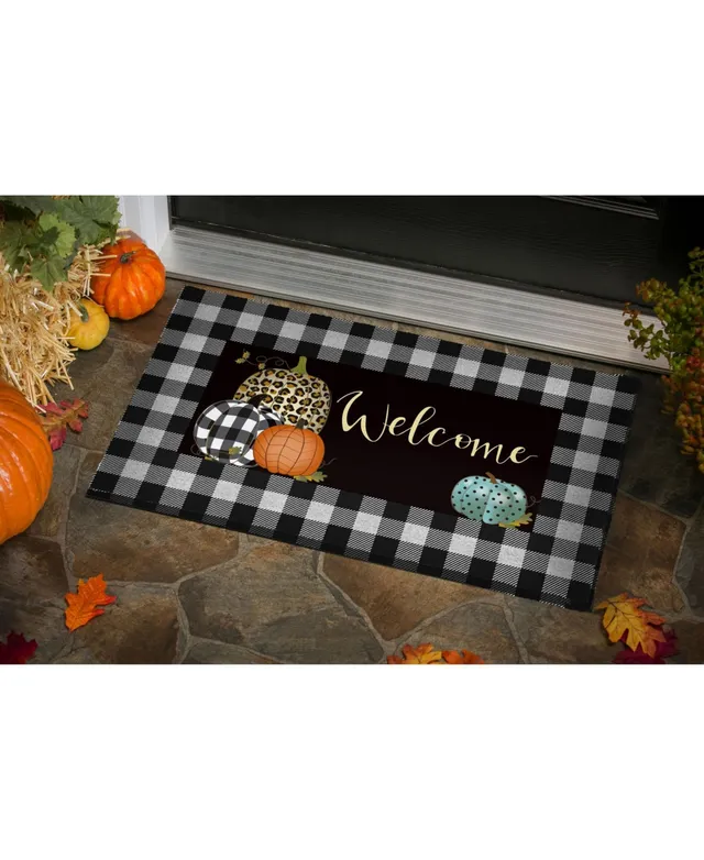 Calloway Mills Black Arch 18 x 30 Doormat