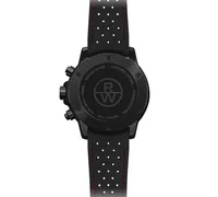 Raymond Weil Men's Swiss Chronograph Tango Black Rubber Strap Watch 43mm