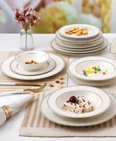 Lorren Home Trends 20 Piece Service for 4 Dinnerware Set