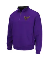 Men's Colosseum Purple Minnesota State University Mankato Tortugas Quarter-Zip Sweatshirt