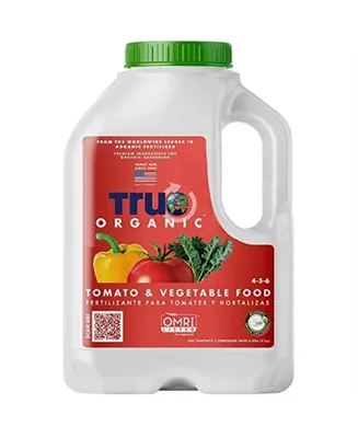 True Organic Tomato Vegetable Plant Food for Organic Gardening 4.5lb