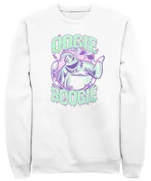 Fifth Sun Men's Nightmare Before Christmas Oogie Boogie Crew Fleece Pullover