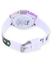 Buzz Lightyear Unisex White Silicone Strap Led Touchscreen Watch