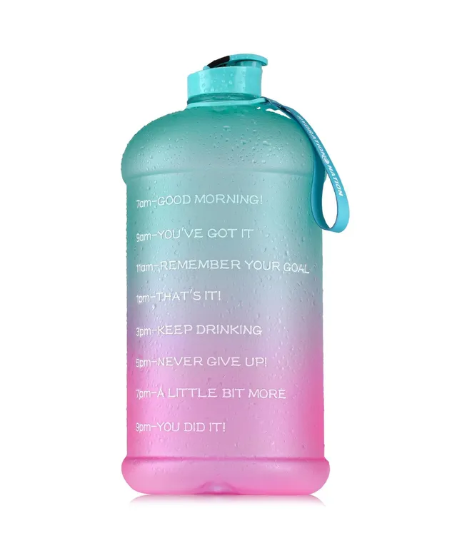 Zulay Kitchen Hydration Nation Water Bottle With Motivational Time Reminder  - Pink, 1 - Harris Teeter