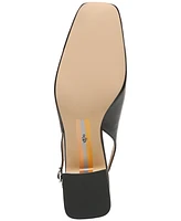 Sam Edelman Terra Snip-Toe Slingback Block-Heel Pumps