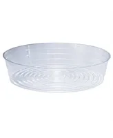 Curtis Wagner Plastics Heavy Gauge Vinyl Deep Basket Liner, Clear 16in