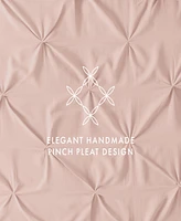 ienjoy Home Ultra Soft -Pc. Pinch Pleat Duvet Cover Set
