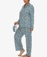 White Mark Plus Pajama Set, 3-Piece