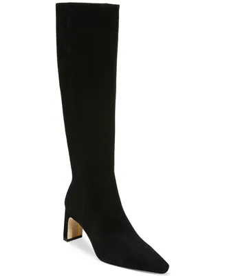 Sam Edelman Sylvia Snip-Toe Knee-High Dress Boots