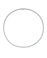 Diamond 20" Tennis Necklace (10 ct. t.w.) in 10k White Gold