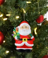 Mini Nostalgic Ceramic Figure Santa Holiday Decor