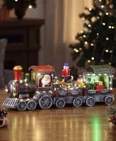 20" Animated Christmas Train Holiday Decor