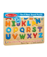 Melissa and Doug Kids Toy, Alphabet Sound Puzzle