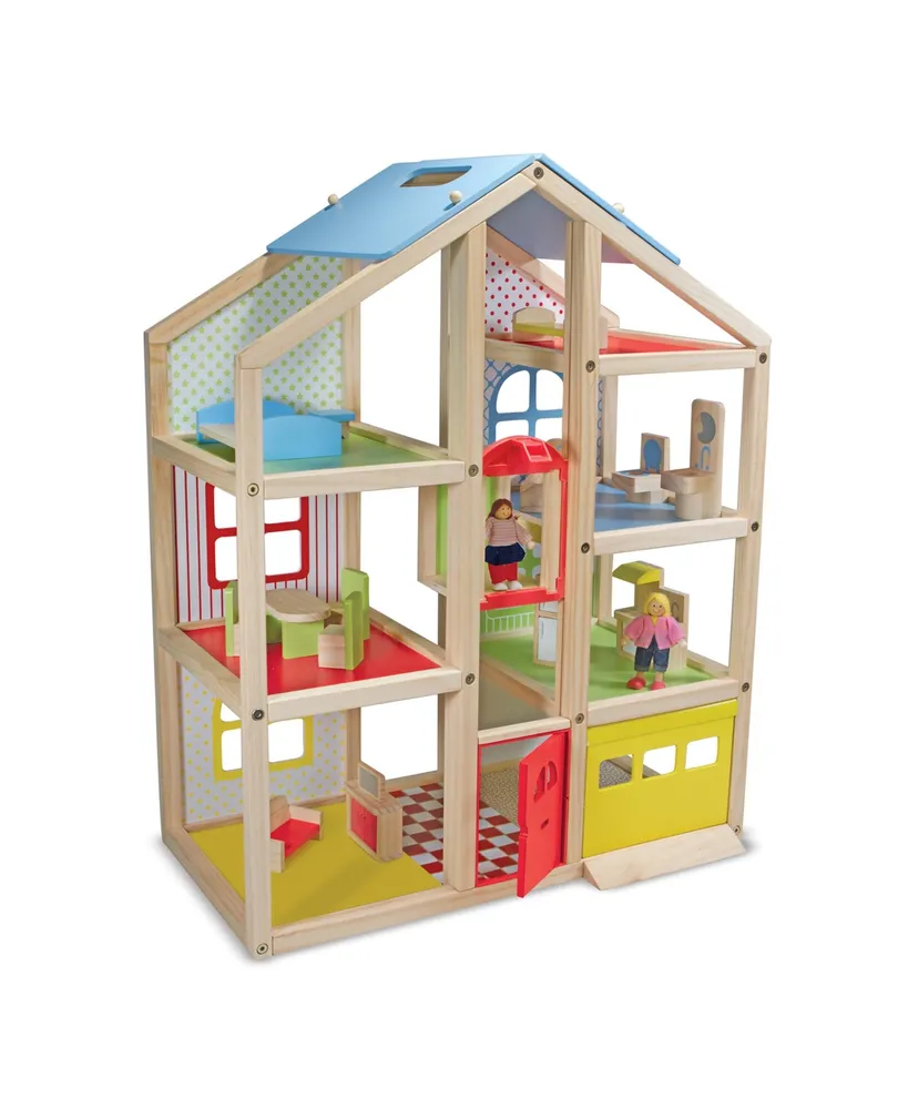 Melissa and Doug Hi-Rise Dollhouse