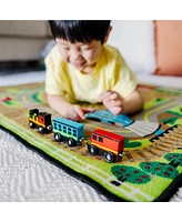 Melissa & Doug Wooden Train Cars & Pieces