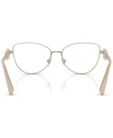 Versace Women's Cat Eye Eyeglasses, VE128453-o - Light Gold