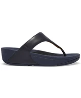 FitFlop Lulu Leather Toepost Flip-Flop Sandals