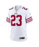 Men's Nike Christian McCaffrey White San Francisco 49ers Game Player Jersey