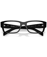 Prada Men's Rectangle Eyeglasses, Pr 07ZV55-o