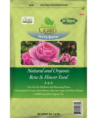 Fertilome Natural Guard Natural Rose and Flower Food 3-4-3